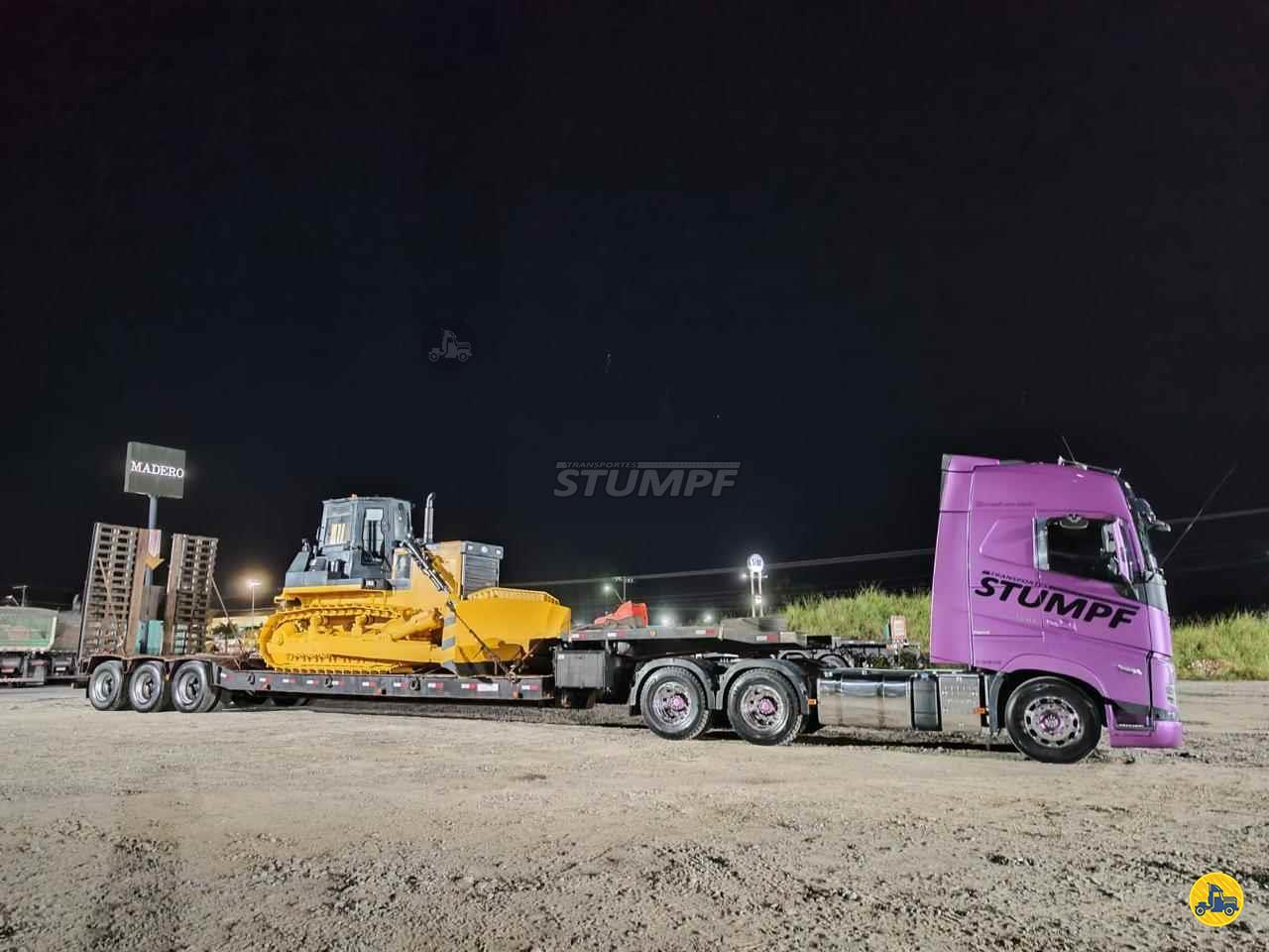 CARRETA SEMI-REBOQUE PRANCHA Rebaixada Transportes STUMPF  MONTENEGRO RIO GRANDE DO SUL RS